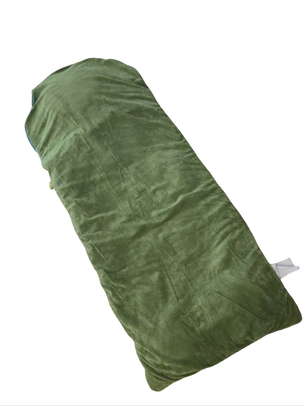 Dinosaur Triceratop Hug Fun Plush Green Kids Sleeping Bag Cozy Blanket - Picture 3 of 5